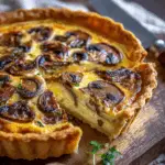 Mushroom & Swiss Quiche – Rich, Savory, and Hearty