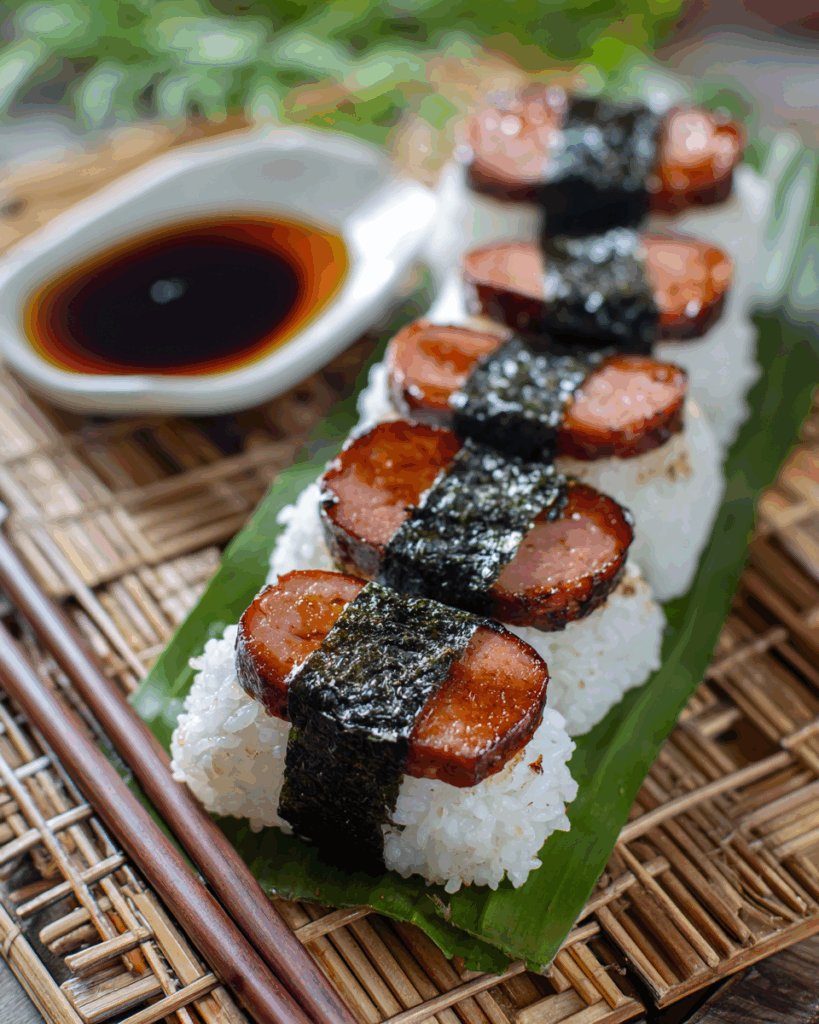 Luncheon Meat Musubi – Sweet, Salty & Hawaiian-Inspired