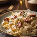 Kielbasa Alfredo Pasta