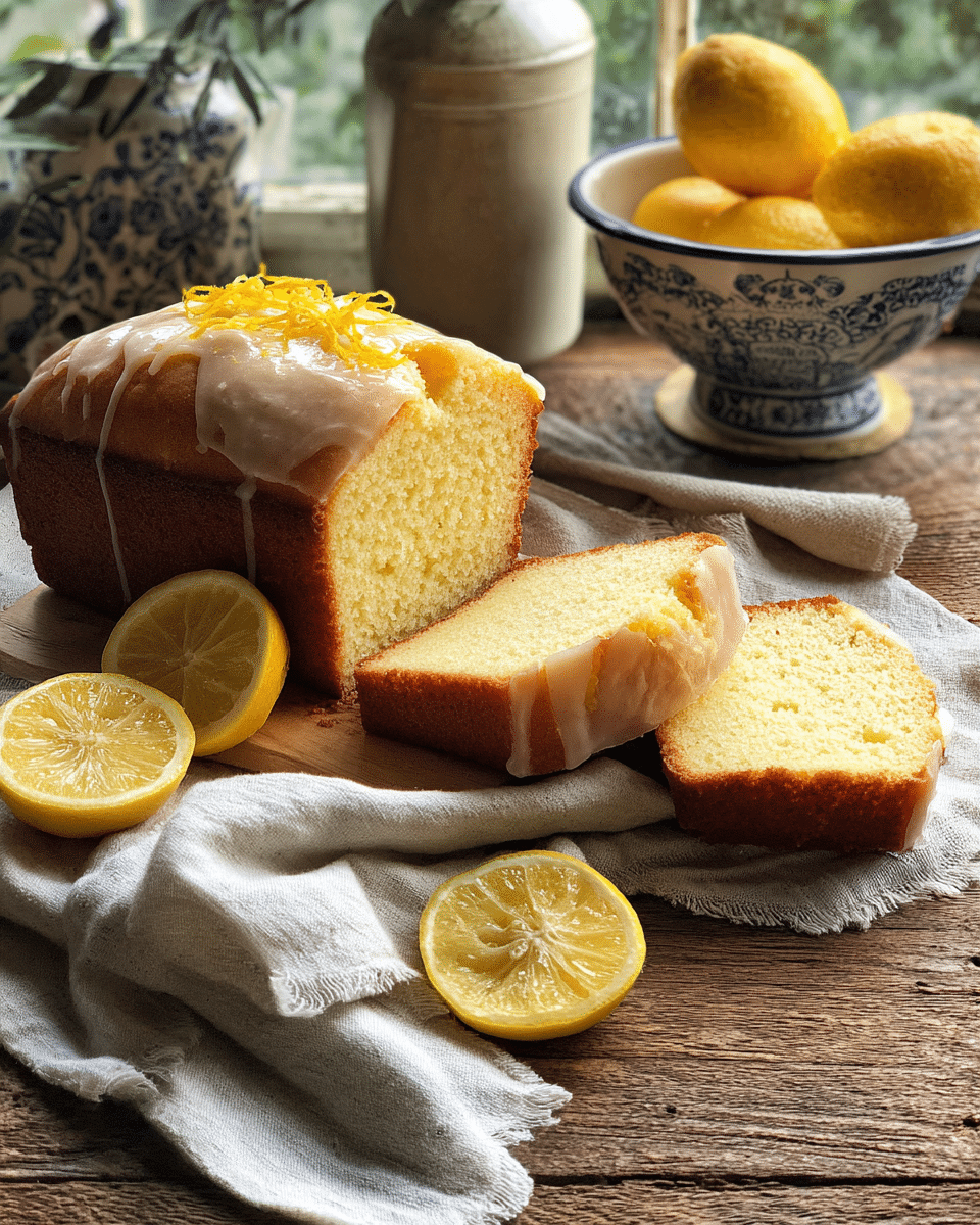 Lemon Vanilla Pound Cake – Zesty & Sweet from Grandma’s Oven