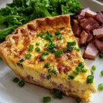 Ham & Cheese Quiche – Perfect for Weekend Brunch