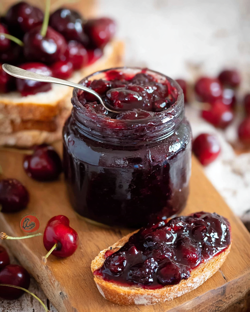 Homemade Cherry Jam – Sweet Spread With No Pectin Needed