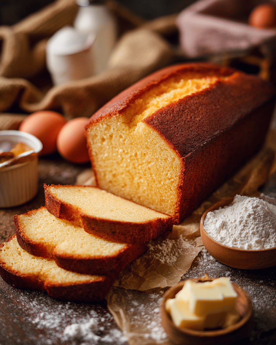 Buttery Vanilla Pound Cake – Timeless Recipe from Grandma