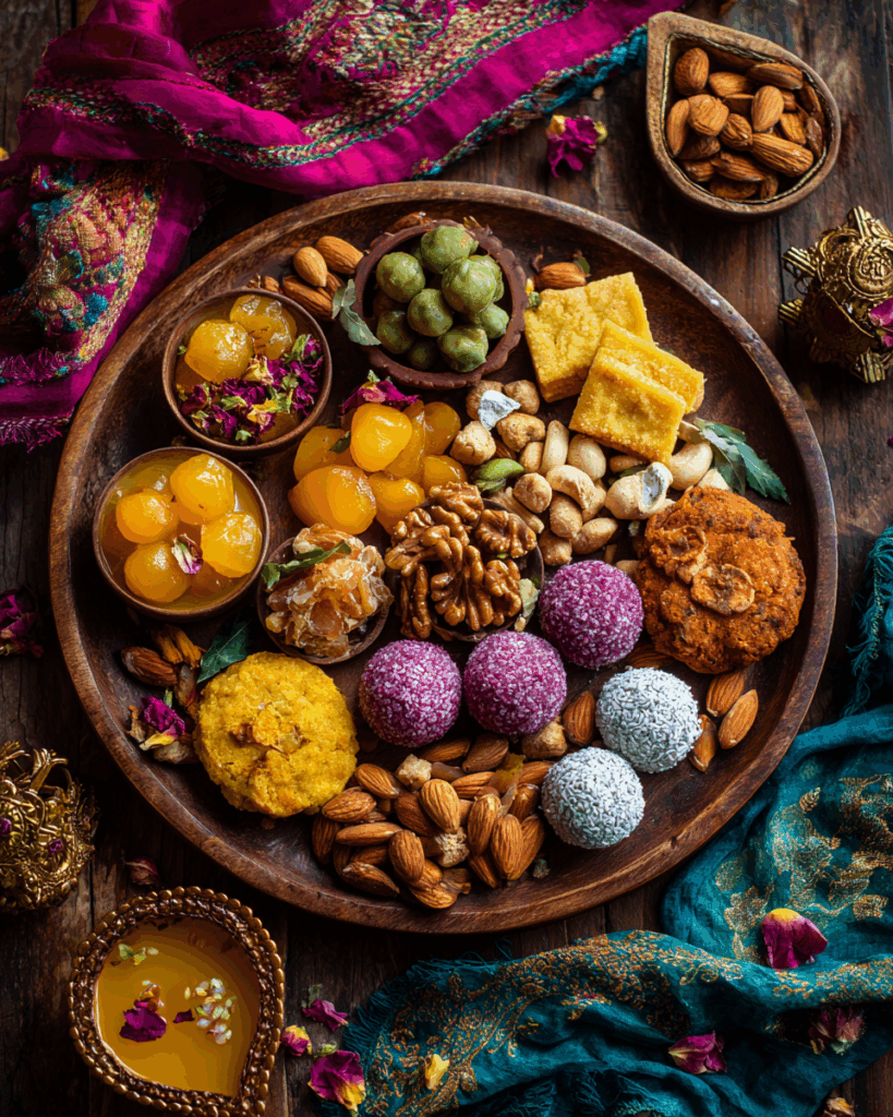 Mithai Charcuterie Board – Stylish, Assorted & DIY-Friendly