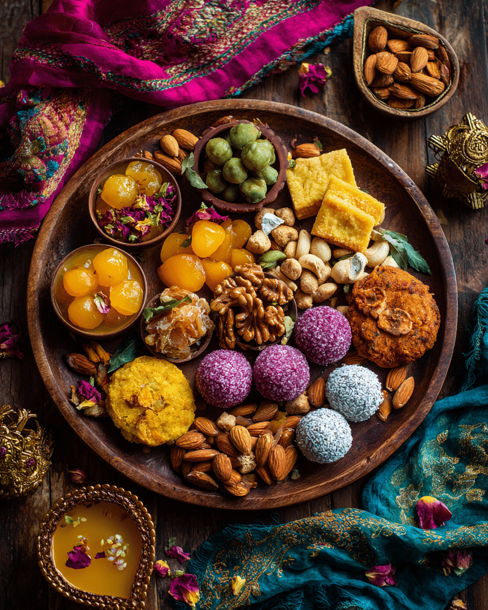 Mithai Charcuterie Board – Stylish, Assorted & DIY-Friendly