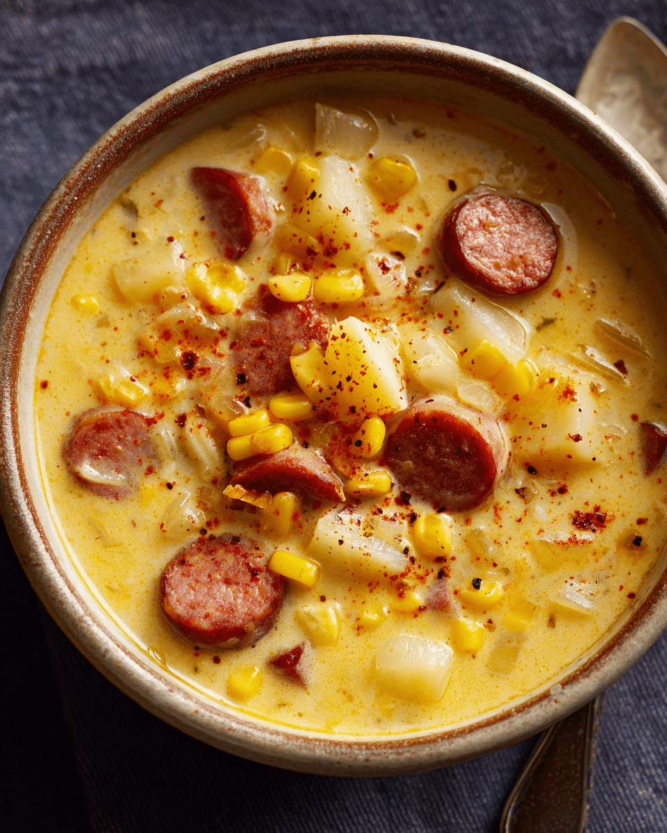 Kielbasa and Corn Chowder