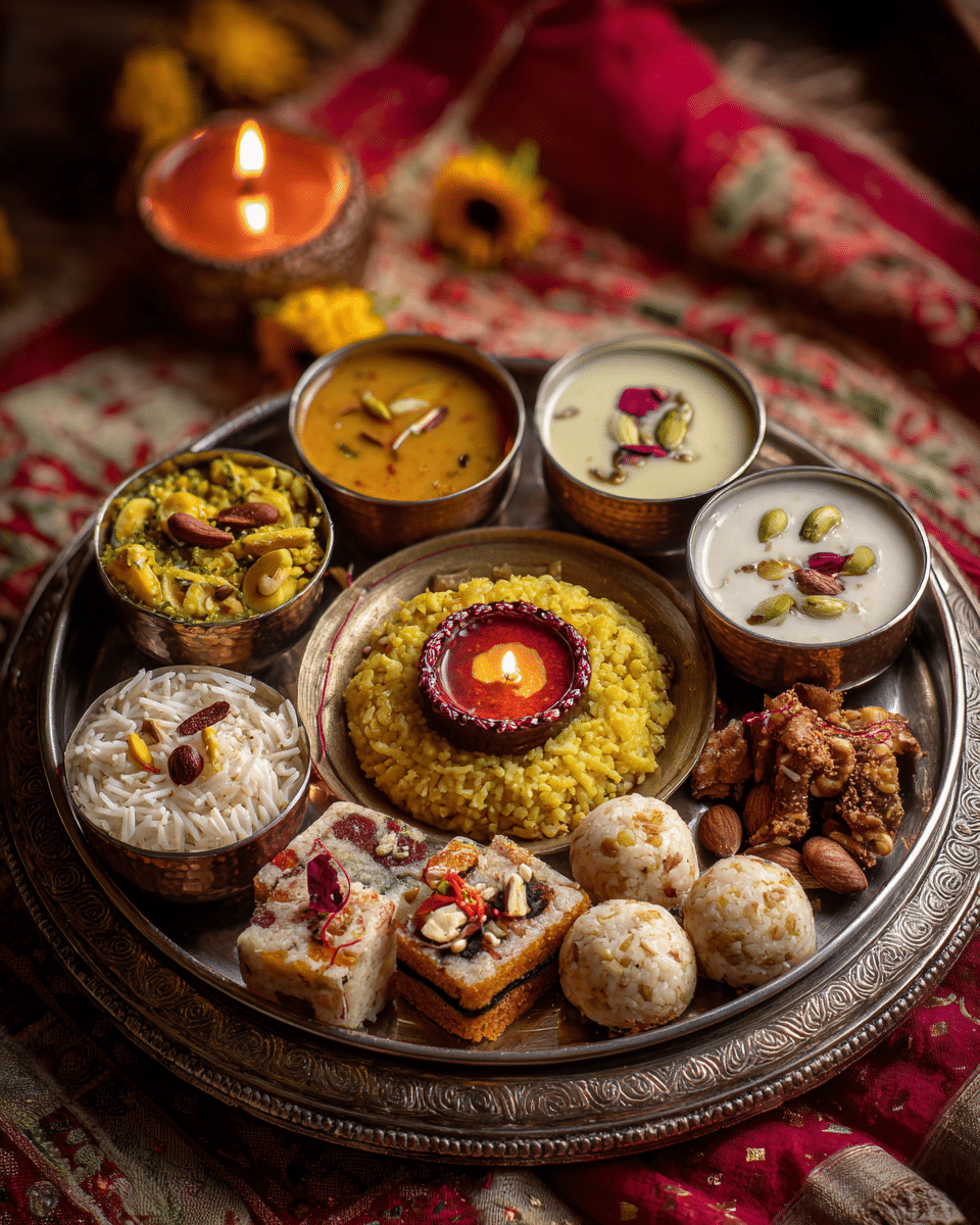 Traditional Rakhi Thali Platter – A Festive Feast of Love