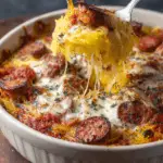 Kielbasa Spaghetti Squash Bake