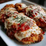Crispy Chicken Parmesan – Oven-Baked, No Frying