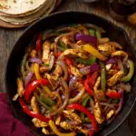 Sizzling Chicken Fajitas with Bell Peppers – Quick Skillet Meal