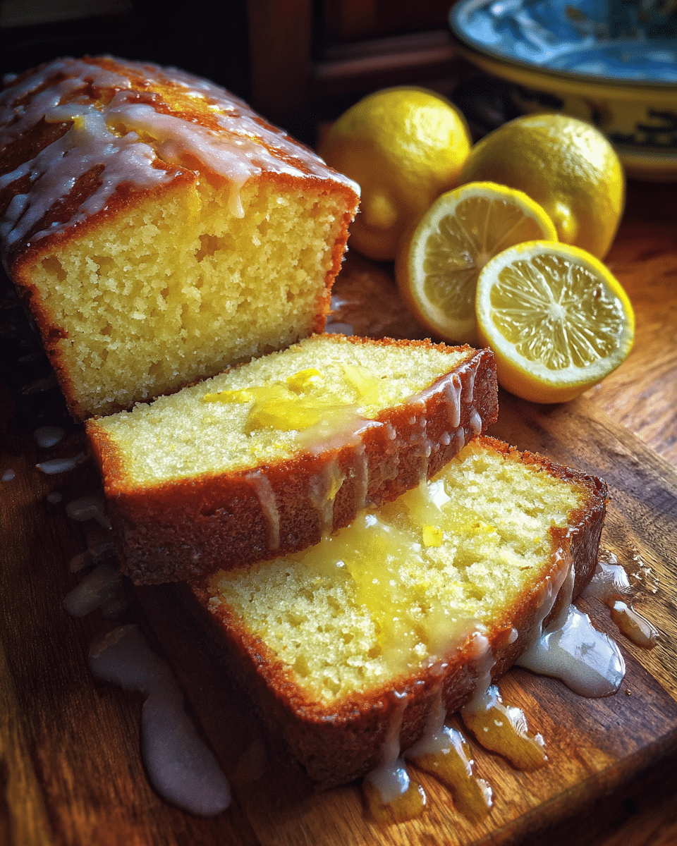 Grandma’s Lemon Pound Cake – Citrusy Twist on a Classic