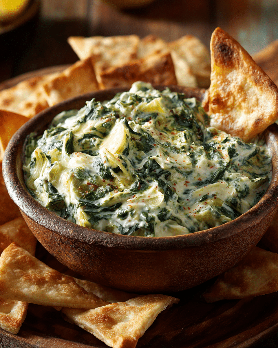 Spinach Artichoke Dip – Creamy Crowd-Pleasing Football Food