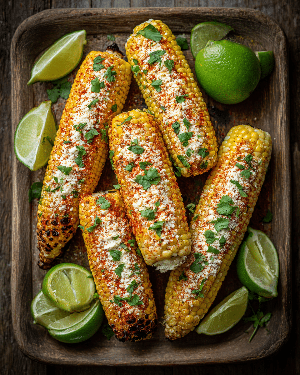 Labor Day Grilled Elotes – Mexican Street Corn Classic