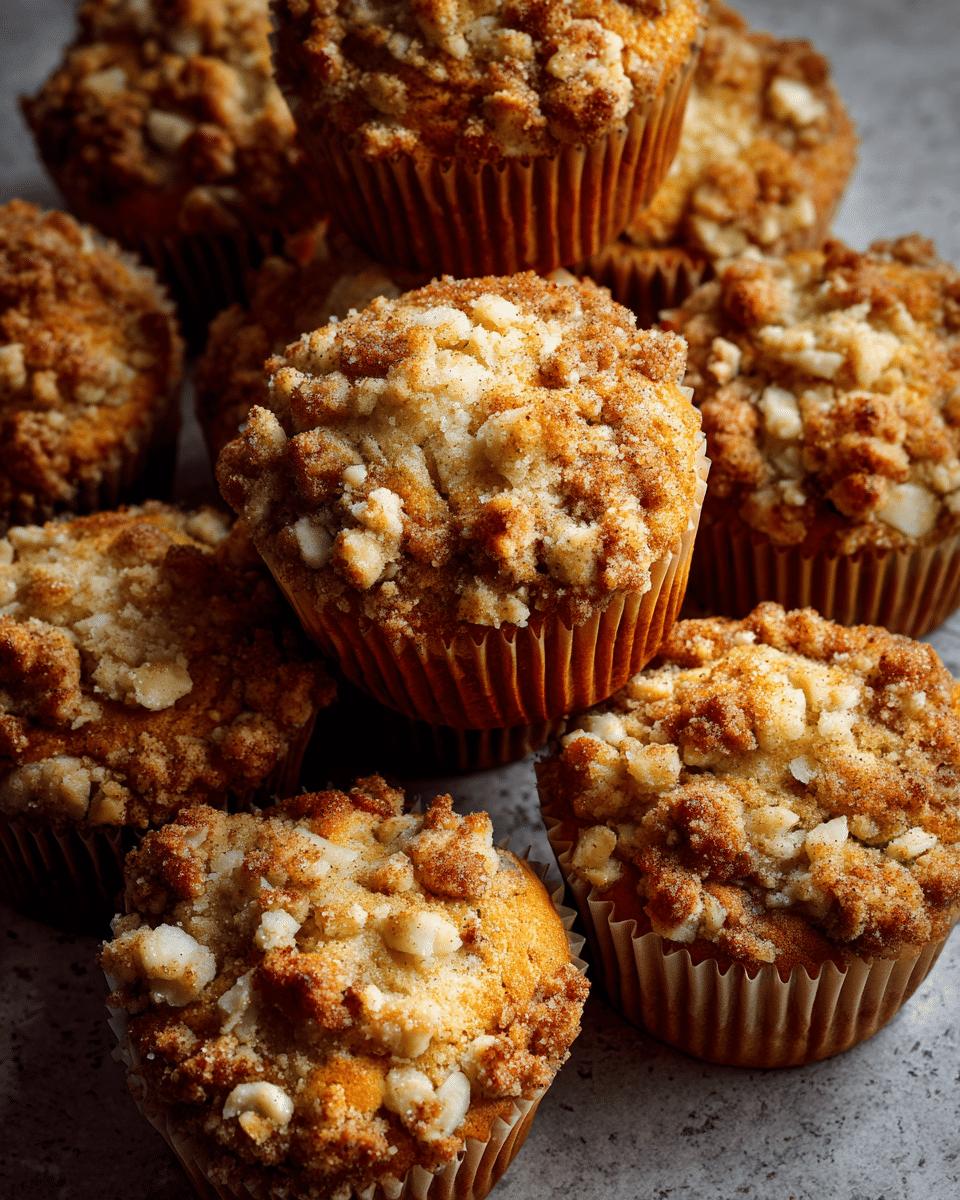 Cinnamon Apple Crumble Muffins – Soft, Cozy & September-Favorite Treat