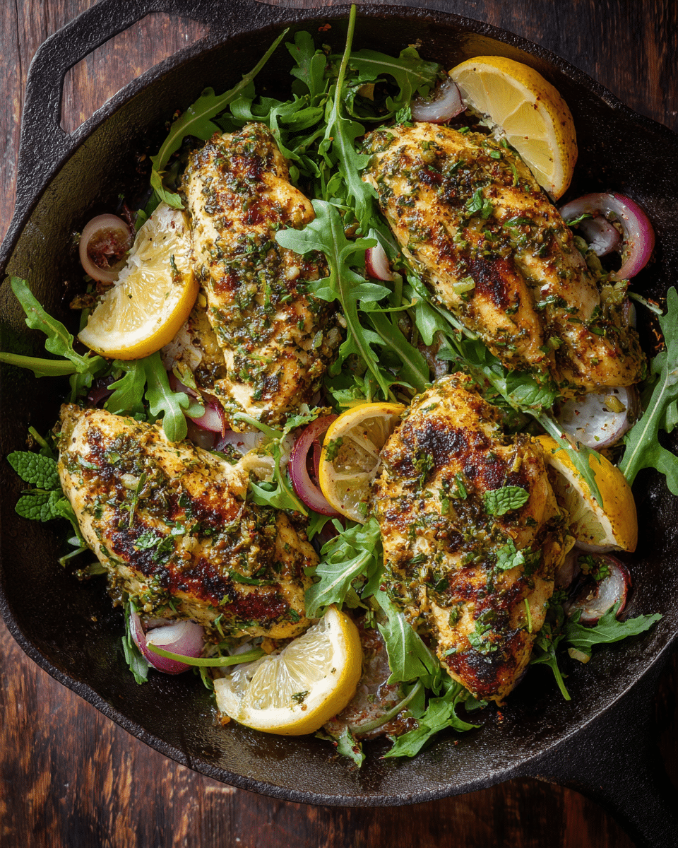 Middle Eastern Herb Chicken – Labor Day Favorite