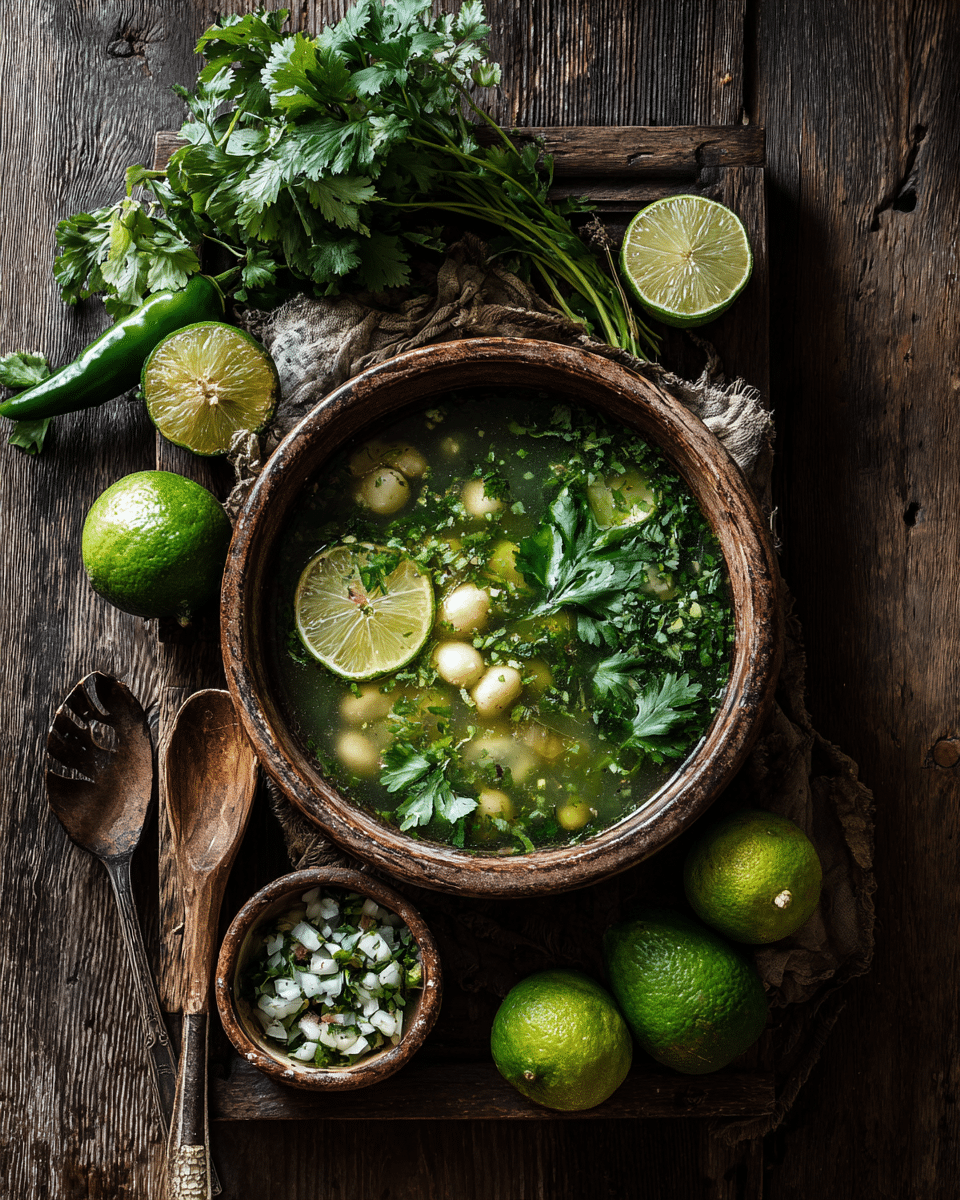 Pozole Verde or Rojo – Festive Hominy Soup
