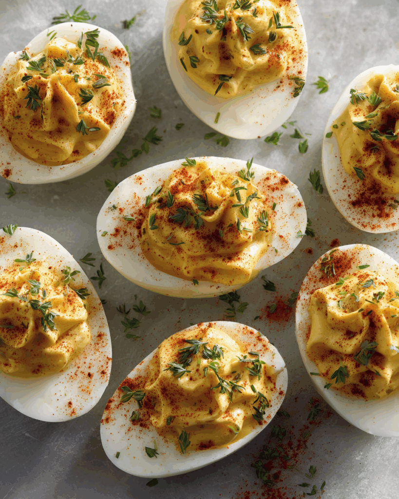 Labor Day Deviled Eggs – Classic, Creamy & Crowd-Pleasing