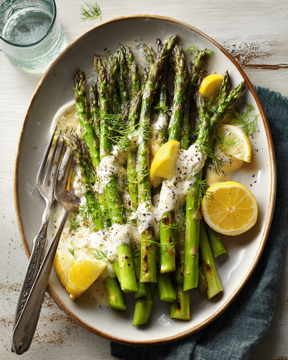 Labor Day Grilled Asparagus with Aioli – Elegant Side Dish