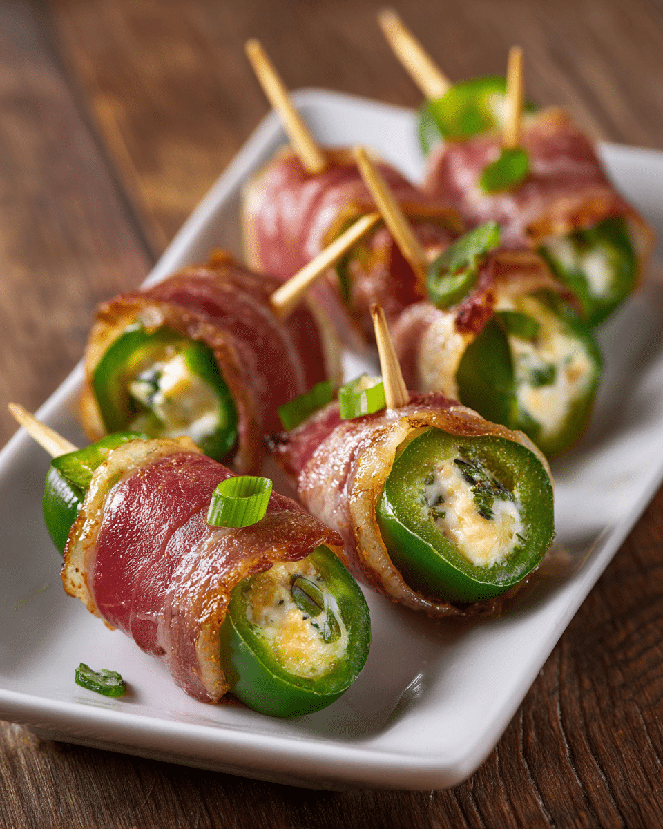 Ham-Wrapped Pickle Poppers – Tangy, Crunchy Football Food