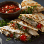 Mini Chicken Quesadillas – Easy School Lunch Idea
