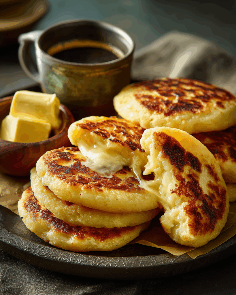 Arepas con Queso – Griddled, Gooey & Latin Comfort Food