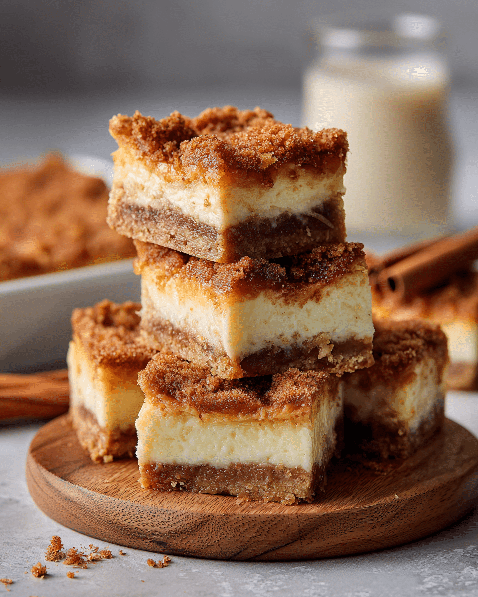Churro Cheesecake Bars – Sweet, Crunchy & Crowd-Loving Dessert