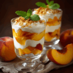 Peaches and Yogurt Parfait – Light, Fresh & Peach-Lover’s Breakfast