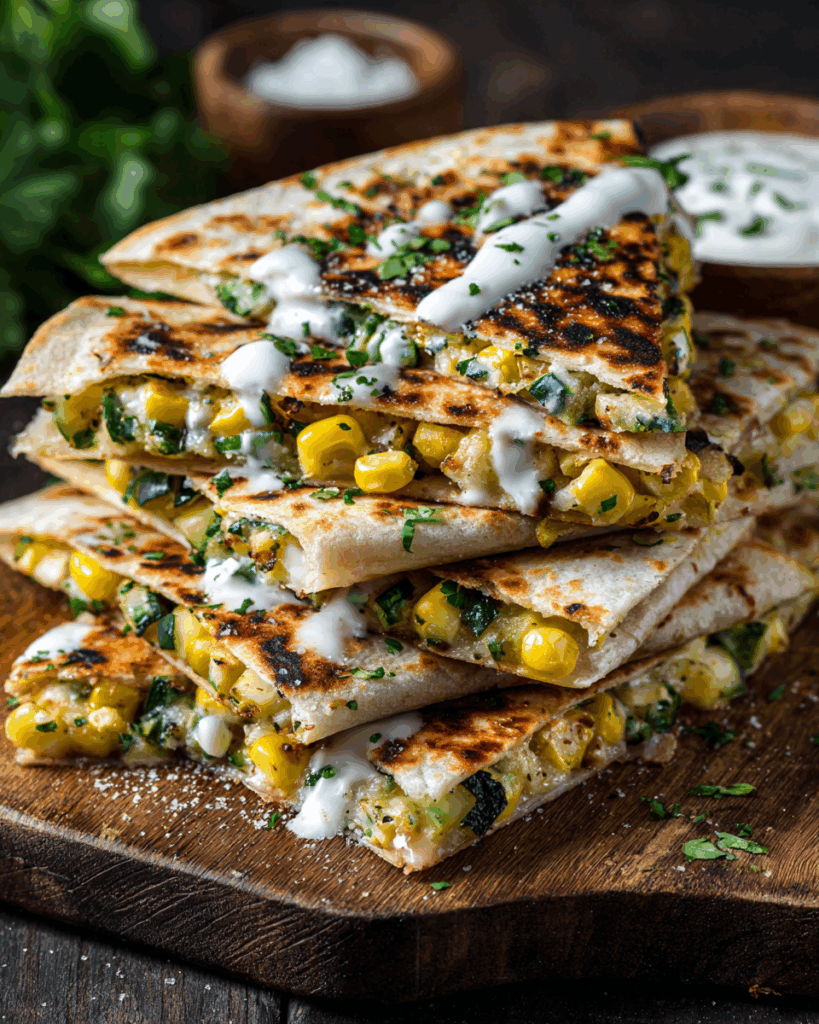 Labor Day Zucchini Corn Quesadillas – Veggie‑Packed Summer Melts