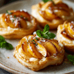 Peaches and Brie Puff Pastry – Flaky, Buttery & Gourmet Peach Appetizer