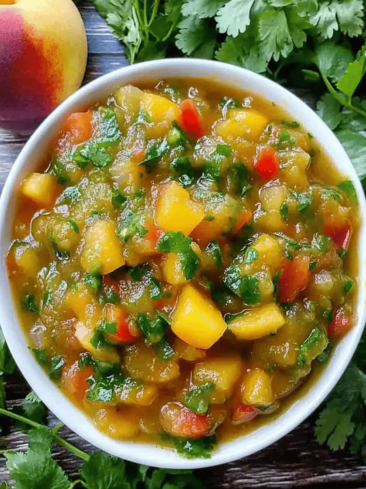 Jalapeno Peach Salsa: A Sweet and Spicy Homemade Delight