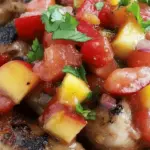 Strawberry Peach Salsa