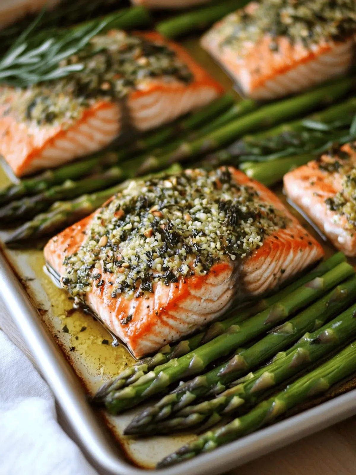 Savory Sheet Pan Salmon and Asparagus in 30 Minutes