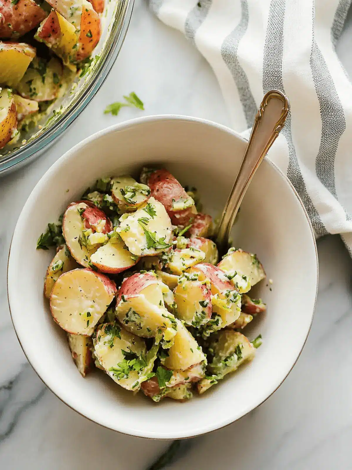 Herbed Potato Salad (no mayo!)