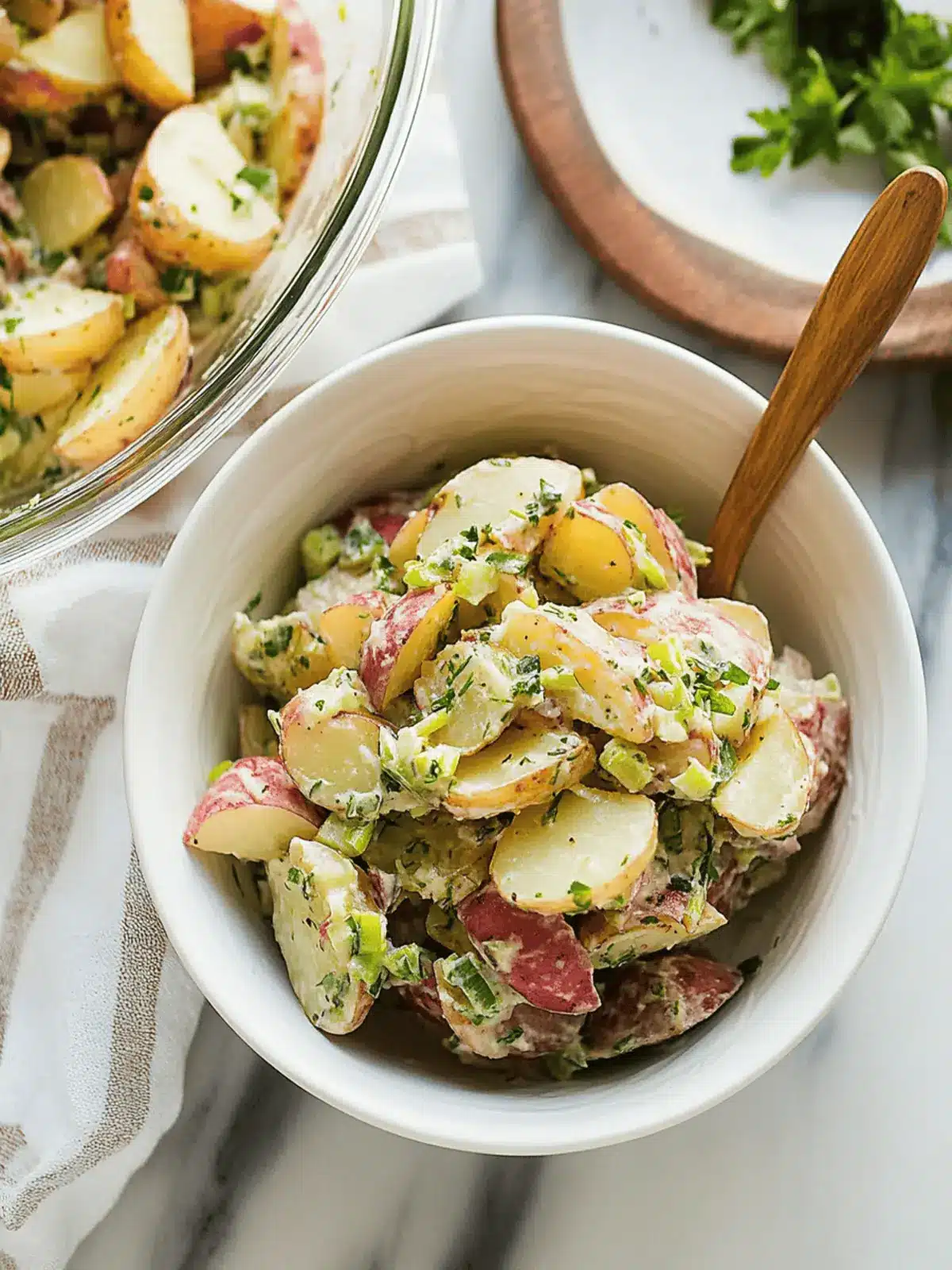 Herbed Potato Salad (no mayo!)