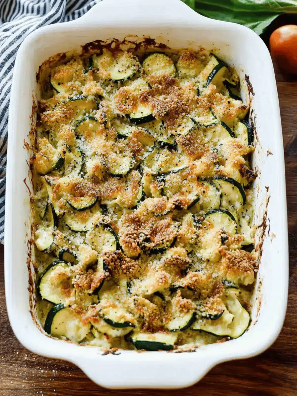 Easy Zucchini Casserole Recipe Bursting with Flavor and Cheese