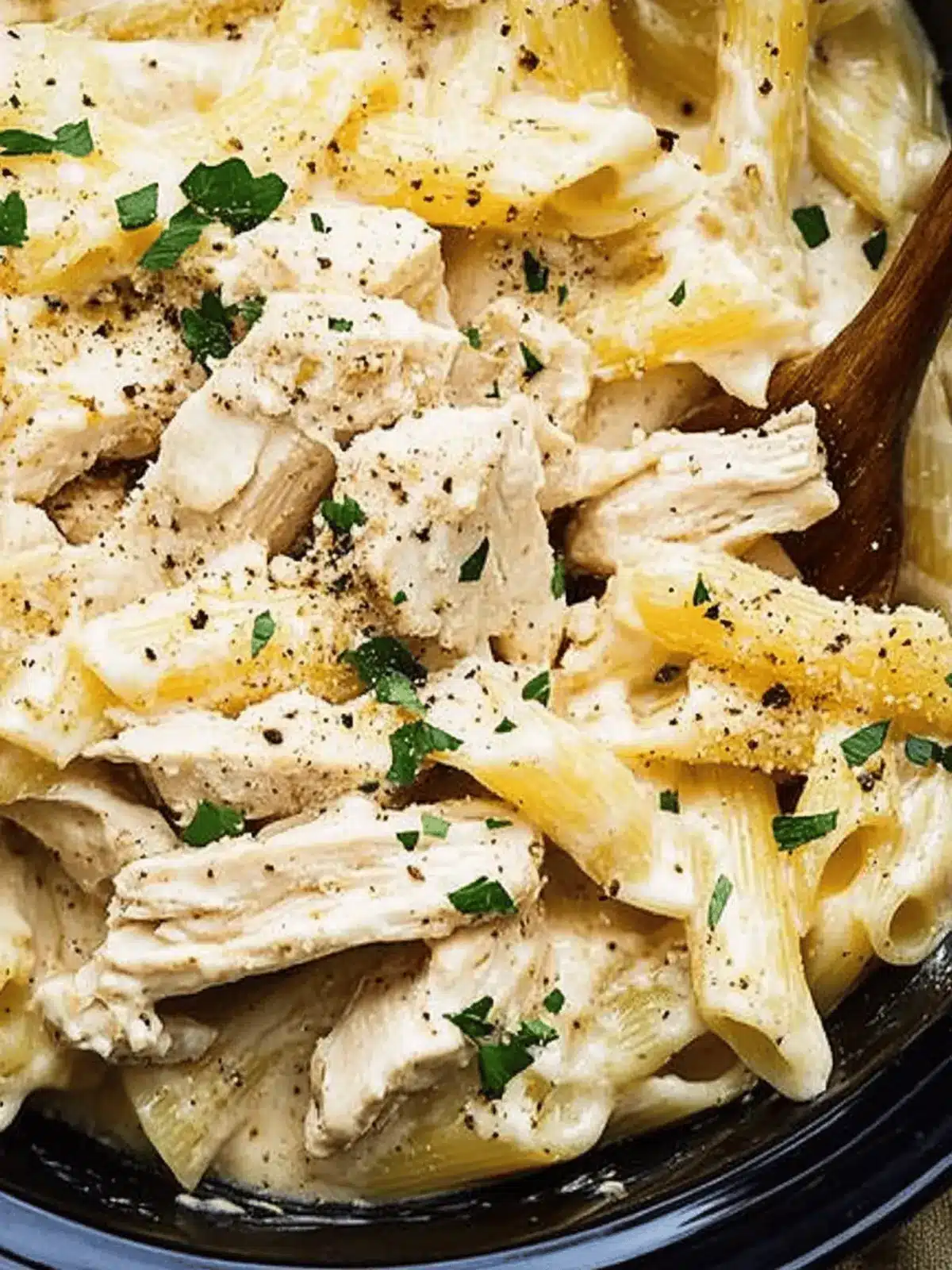 Slow-Cooker Chicken Alfredo