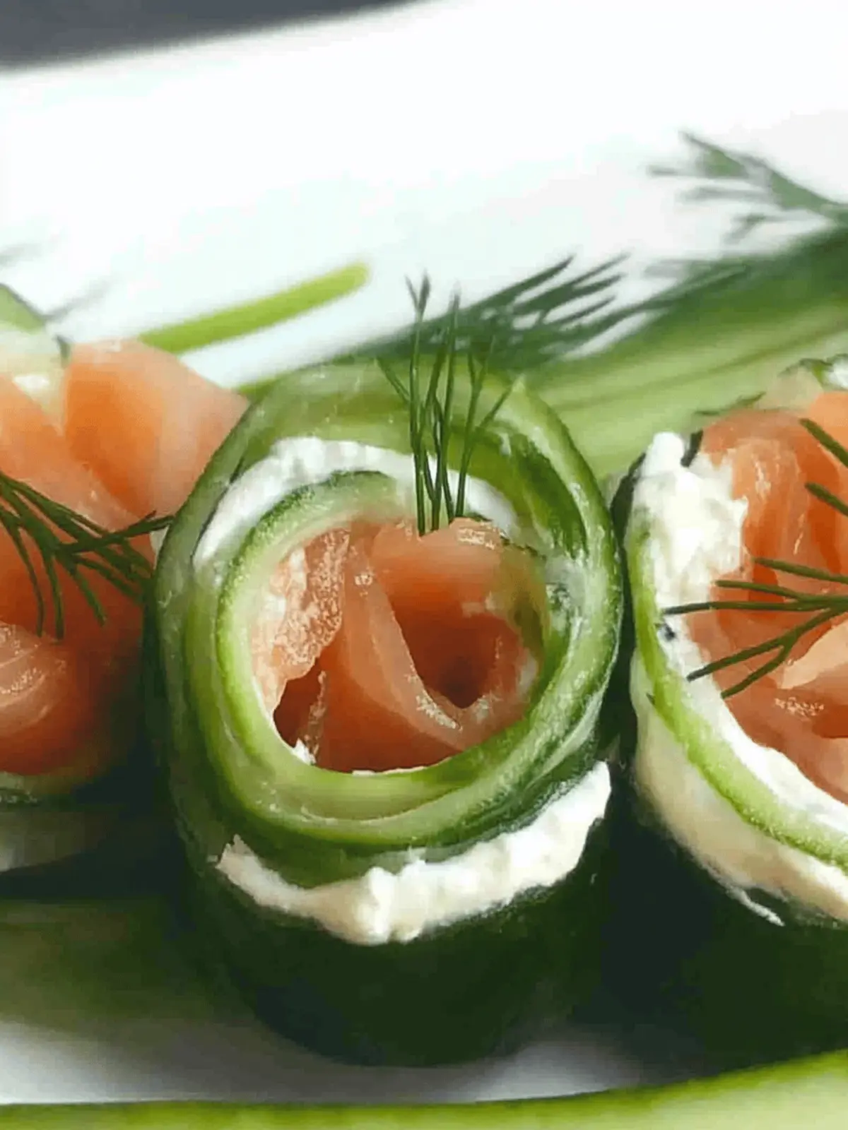 Smoked Salmon Cucumber Roll