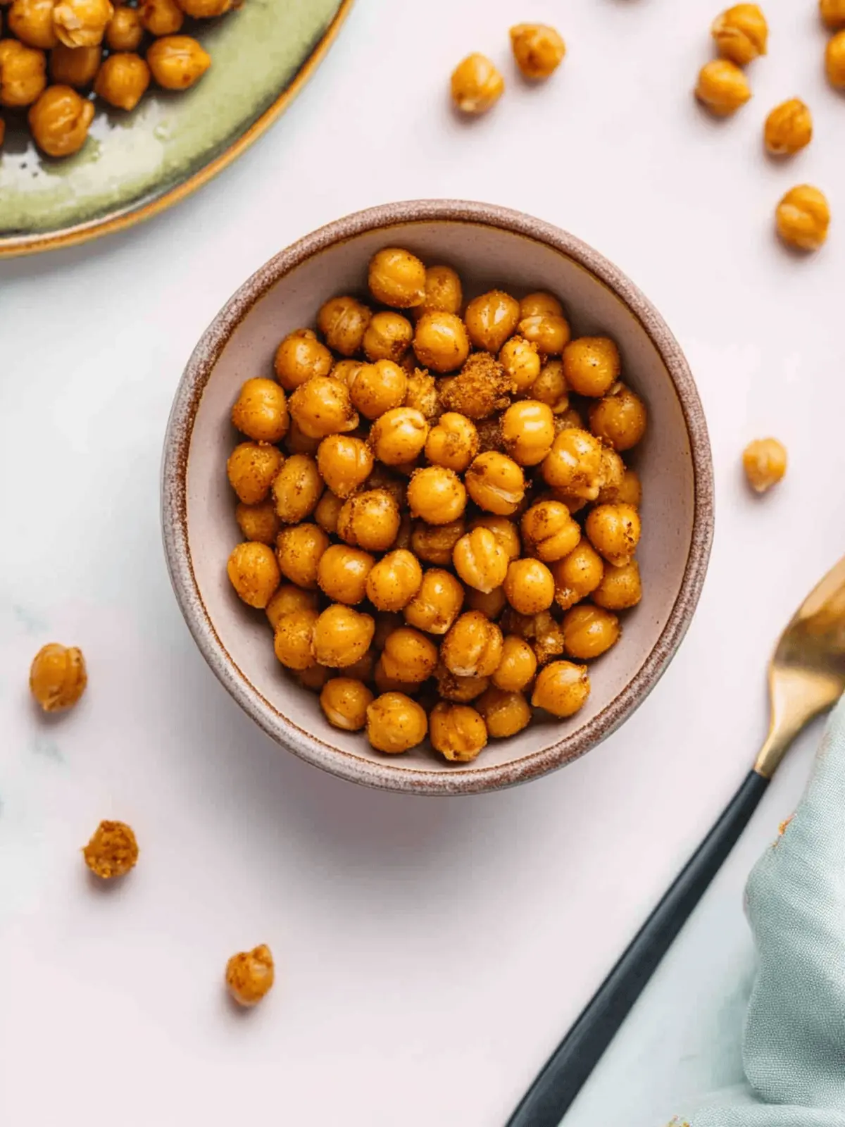 Super Crunchy Roasted Chickpeas