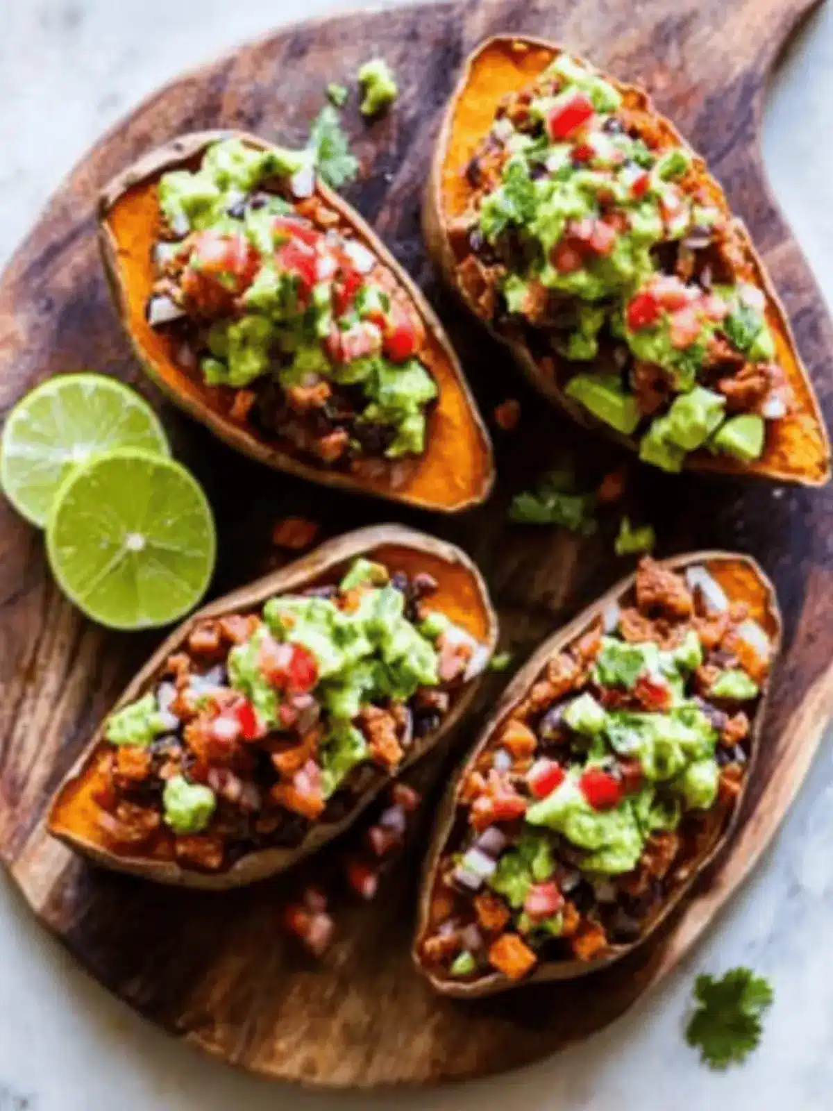 Mexican Stuffed Sweet Potatoes