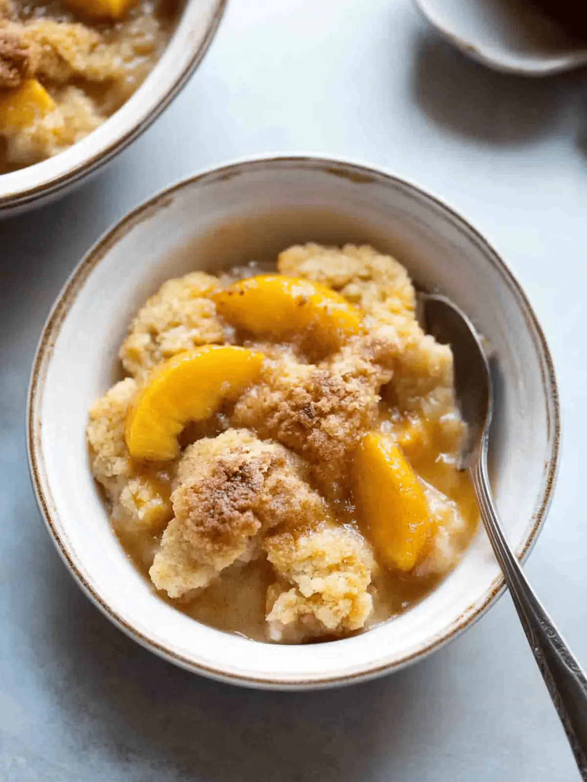 Irresistible Peach Cobbler You'll Crave All Year Long