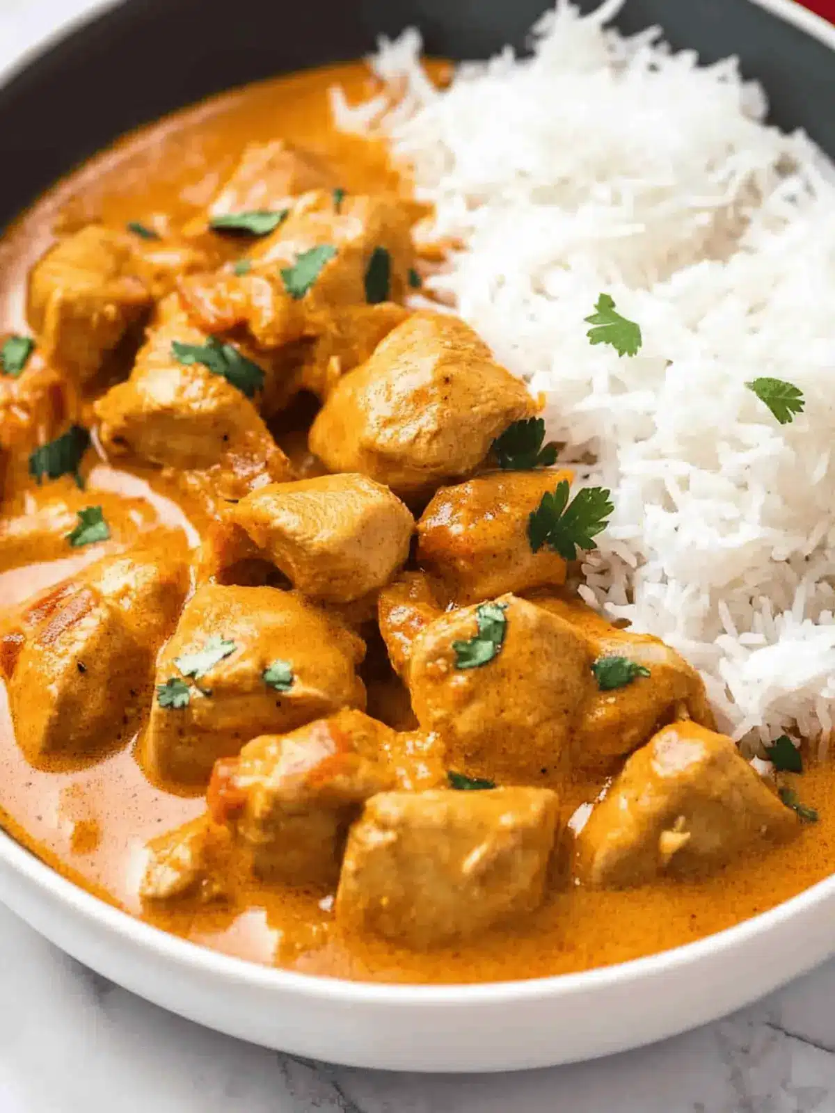 Slow Cooker Butter Chicken