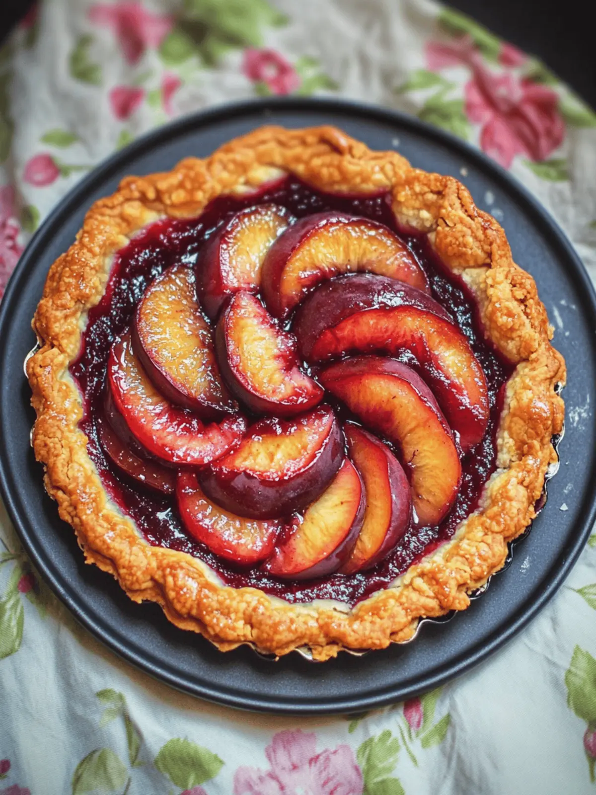 Absolutely Scrumptious Plum Tart to Wow Your Guests