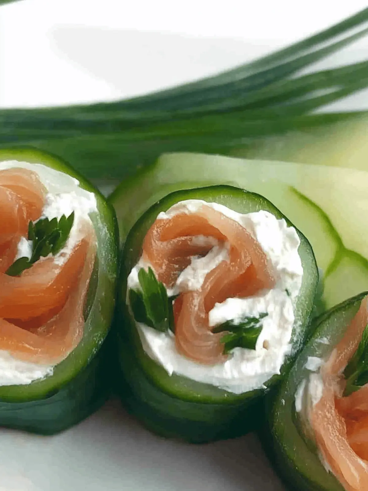 Smoked Salmon Cucumber Roll