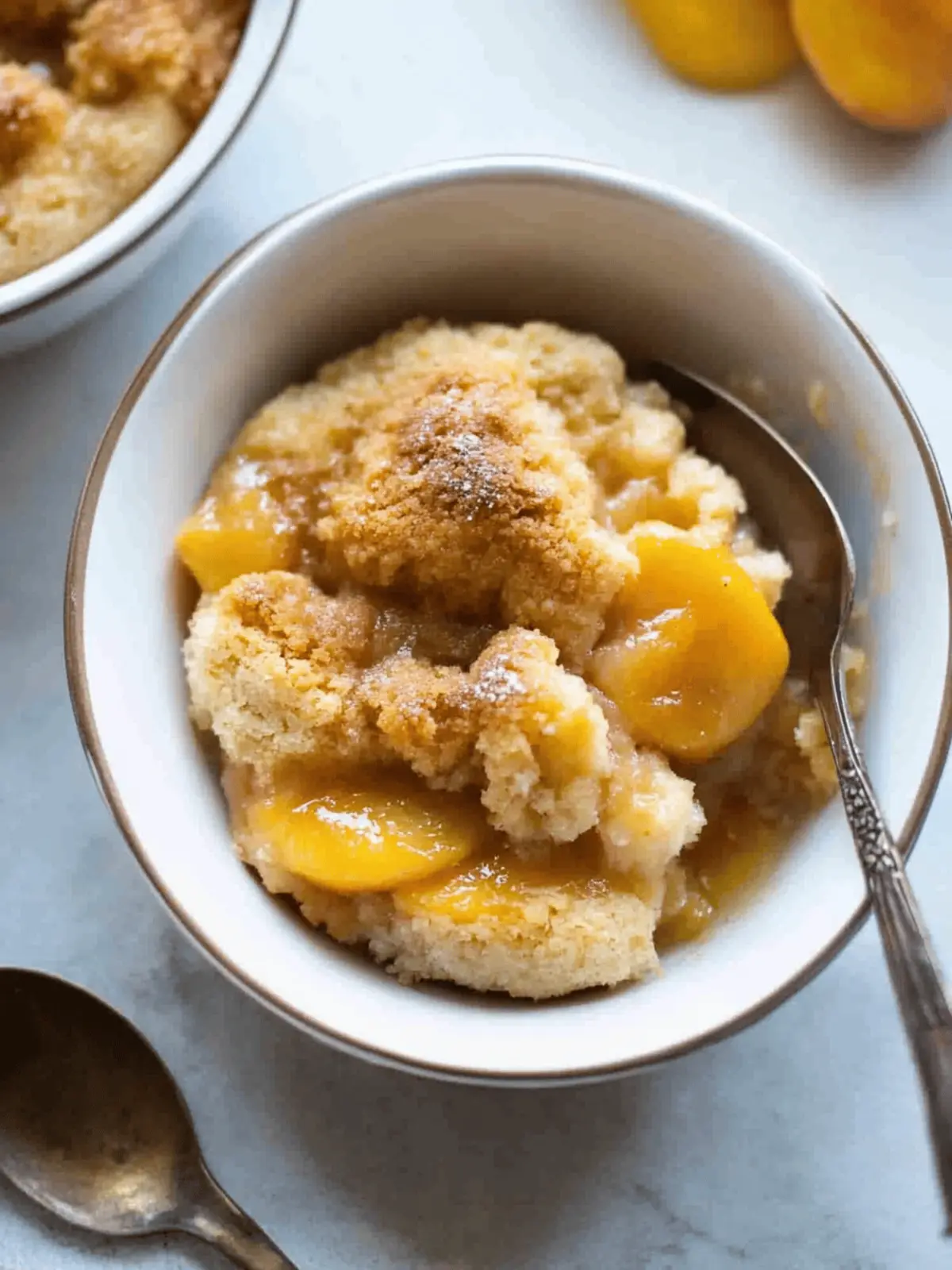 Irresistible Peach Cobbler You'll Crave All Year Long