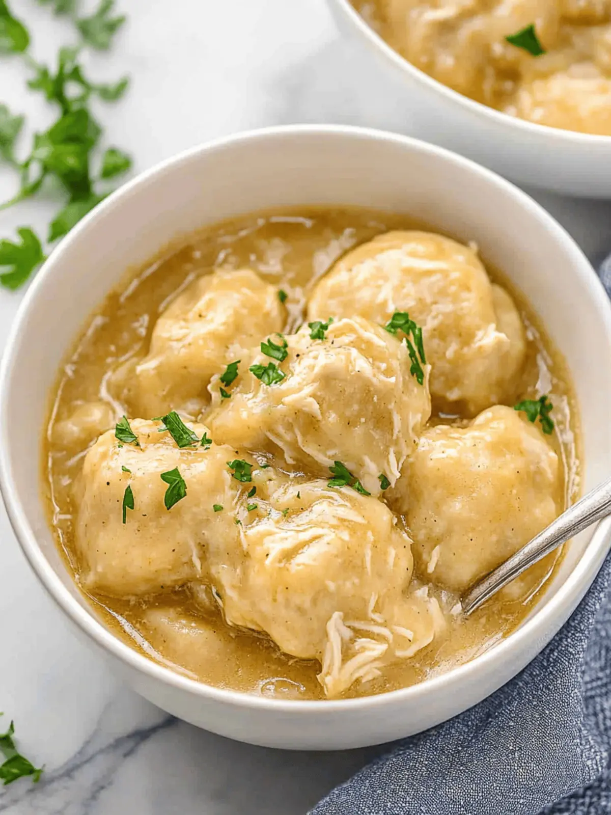 Slow Cooker Chicken and Dumplings