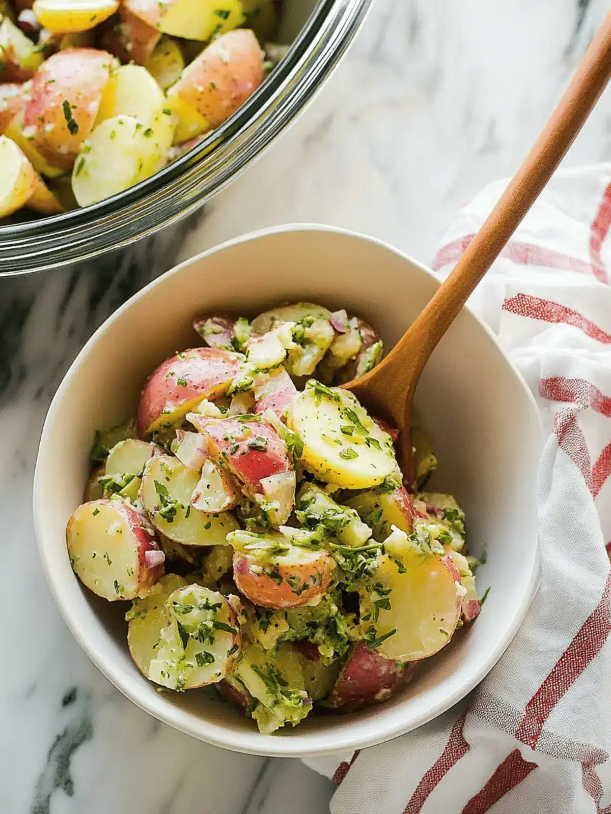 Herbed Potato Salad (no mayo!)