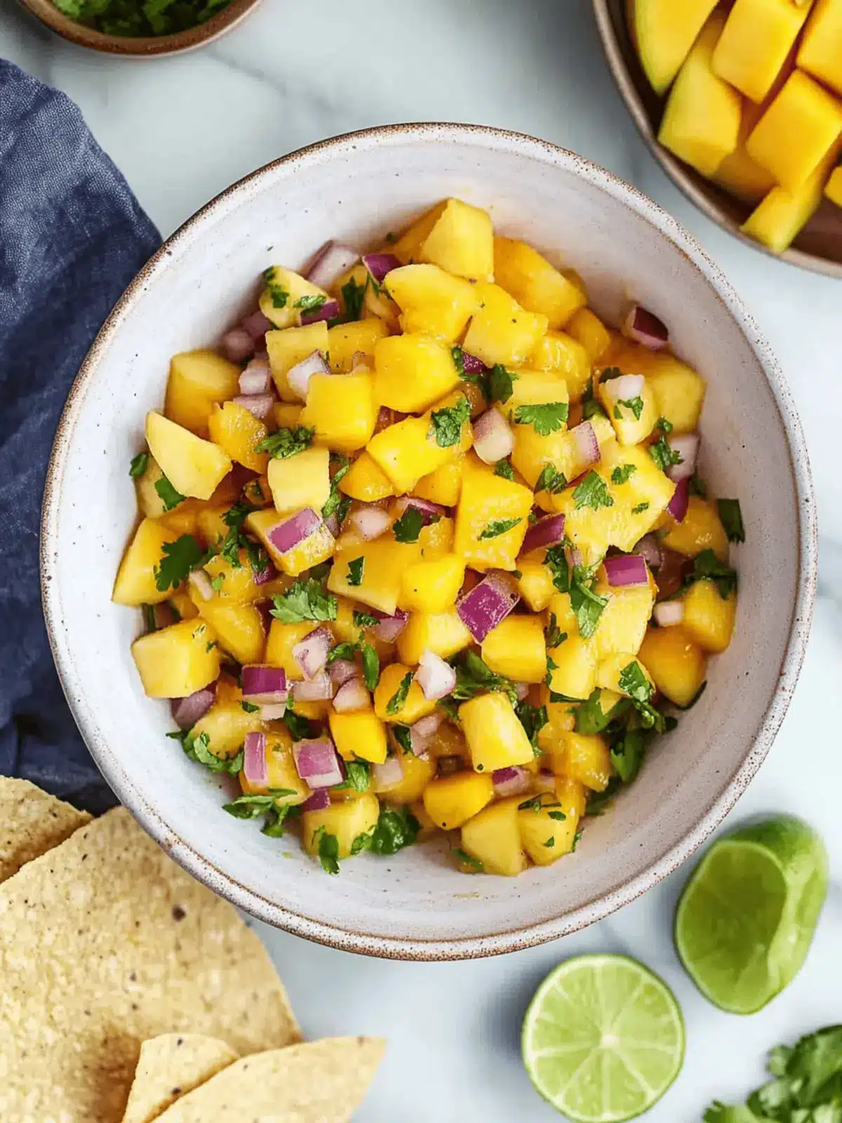 Easy Mango Salsa