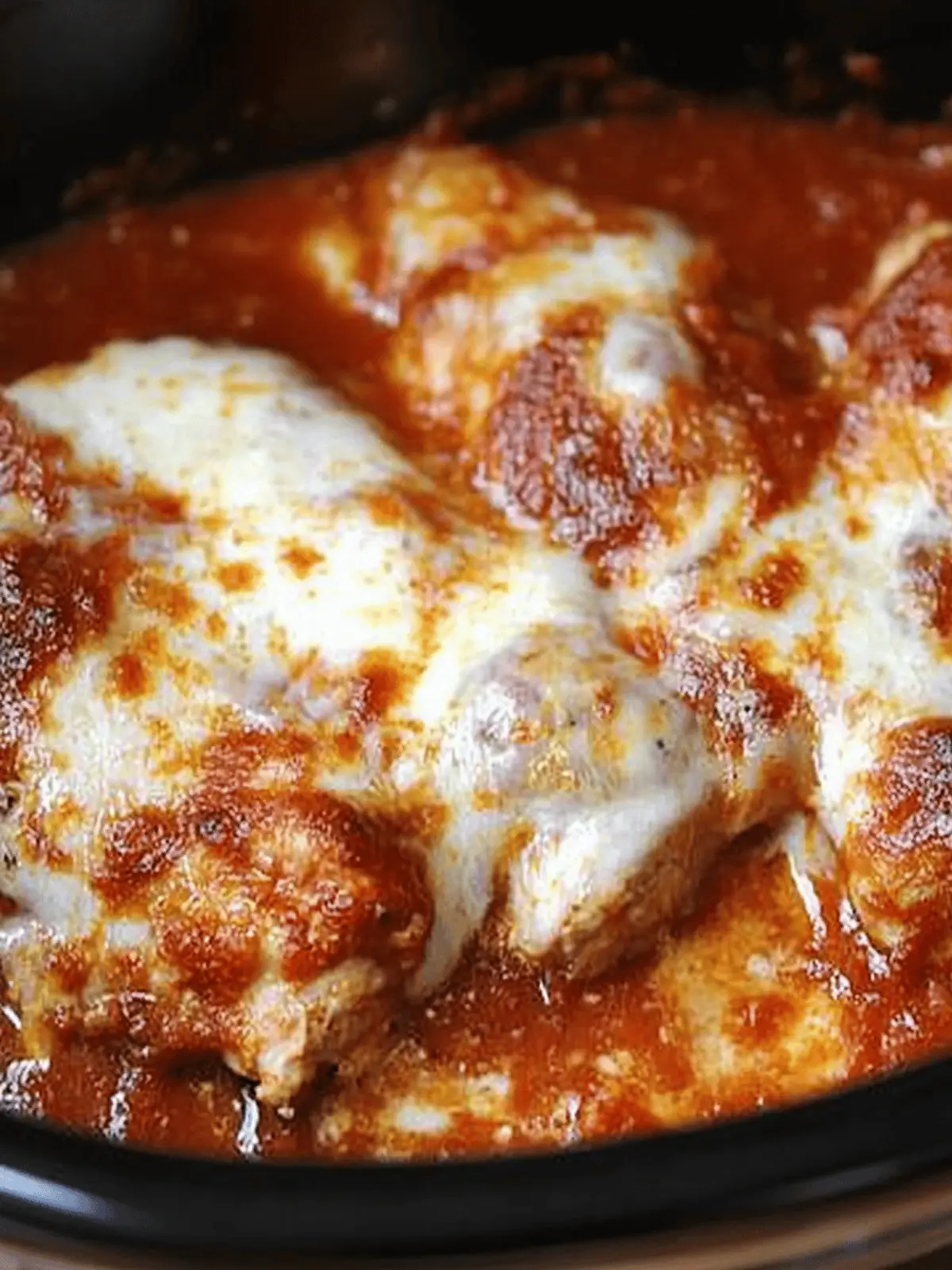 Crock-Pot Chicken Parmesan (A Lighter Version of the Classic)
