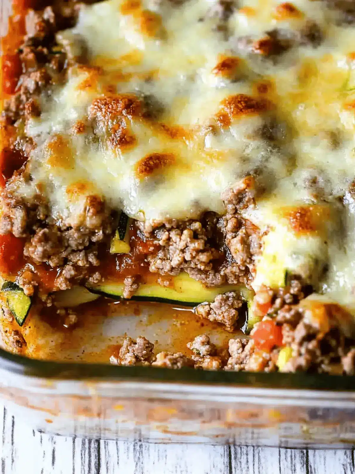 Ground Beef Zucchini Casserole: Easy Low Carb Family Dish