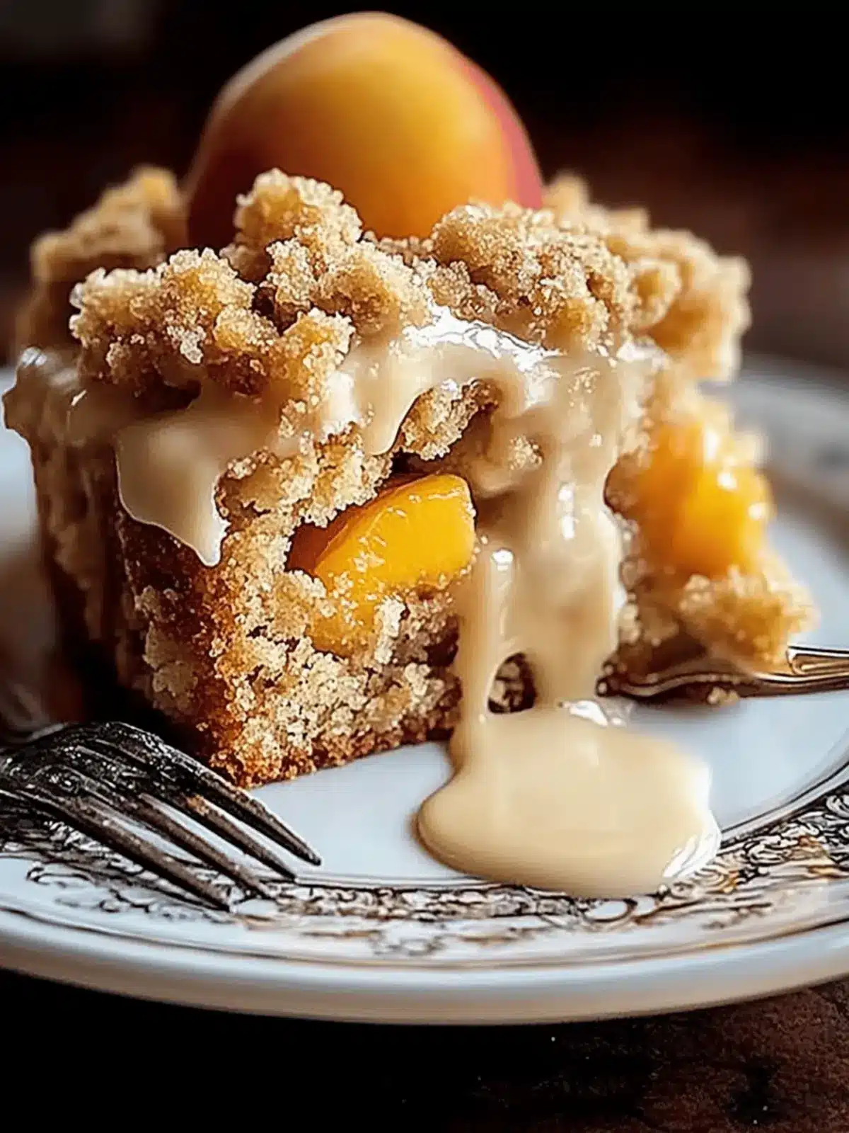 Southern Peach Crumb Cake Recipe That Delivers Sweet Nostalgia